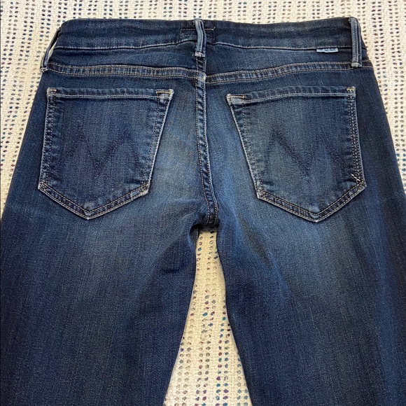 MOTHER ‘The Looker’ Ankle Coffee Tea or Me Wash Size 26 x 28” Designer - Picture 3 of 14